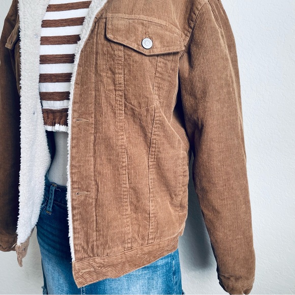 Brandy Melville Jackets & Coats Brandy Melville Corduroy Jacket